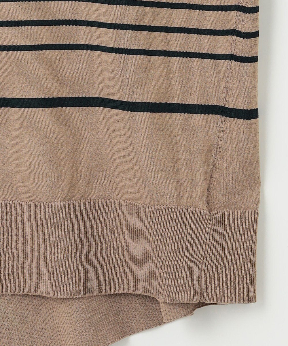 ANY 【洗濯機可/接触冷感/UVカット/アンチピリング】フレンチスリーブニットプルオーバー 