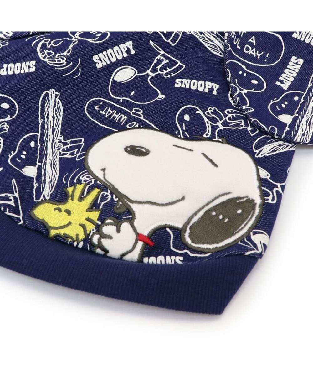 PET PARADISE スヌーピー パーカー 《デニム風》 小型犬 