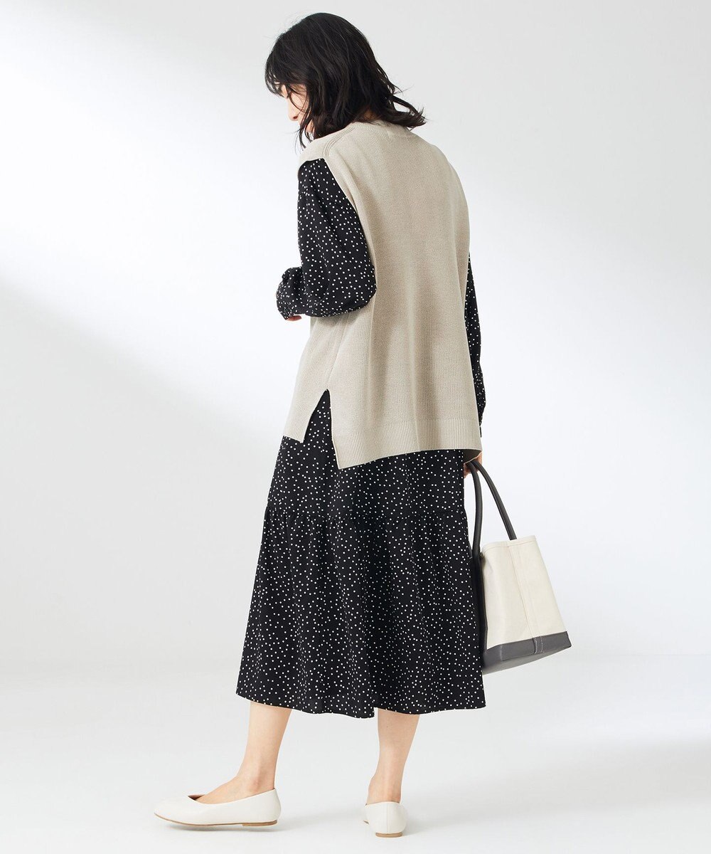 ANY 【セットアイテム】ニットベスト×ワンピース SET 