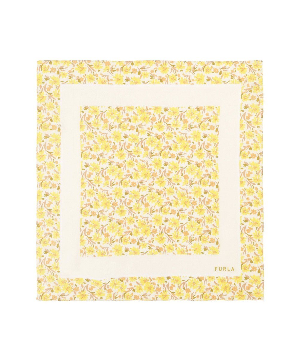MOONBAT フルラ (FURLA) コットンプチスカーフ 50cm×50cm 