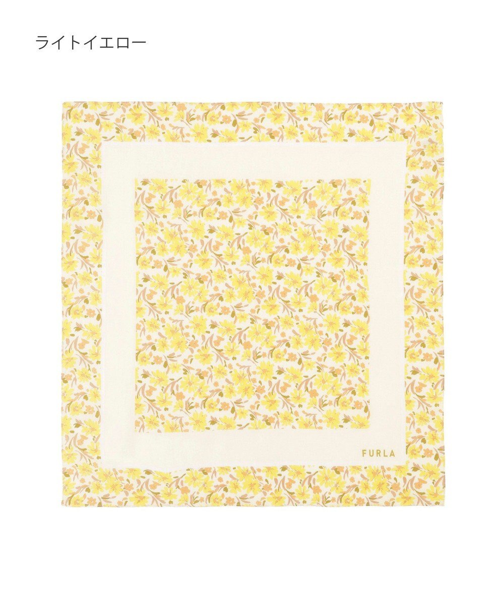 MOONBAT フルラ (FURLA) コットンプチスカーフ 50cm×50cm 