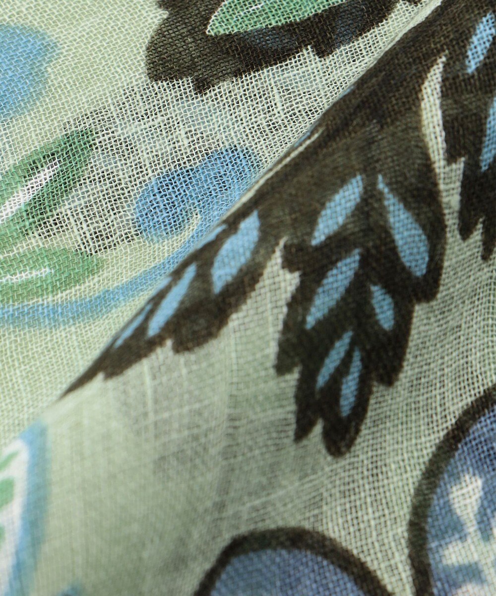 JOSEPH ABBOUD 【CAMERUCCI ARCHIVIO】ボタニカルプリント ストール 