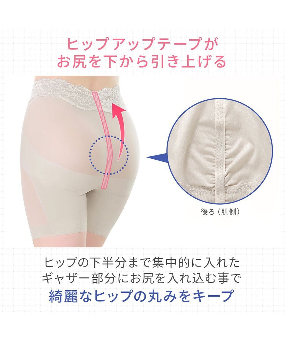 BRADELIS New York 【BRADELIS NewYork peace】おしりPラインヒップラップロングショーツ25 ブラデリス 