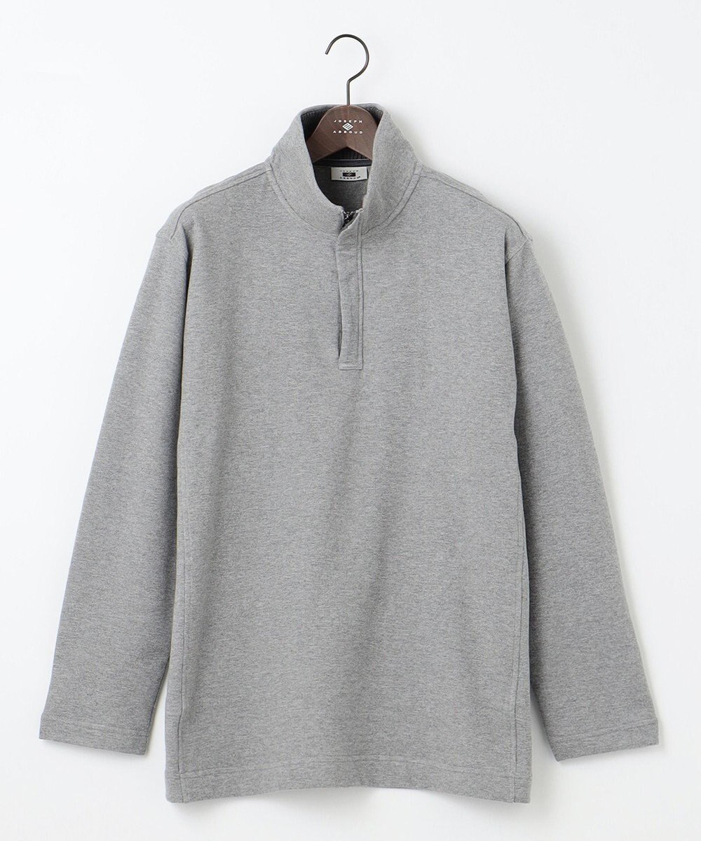 JOSEPH ABBOUD 【キングサイズ・オーガニックコットン】ビンテージインレー　ハイネックプルオーバー 