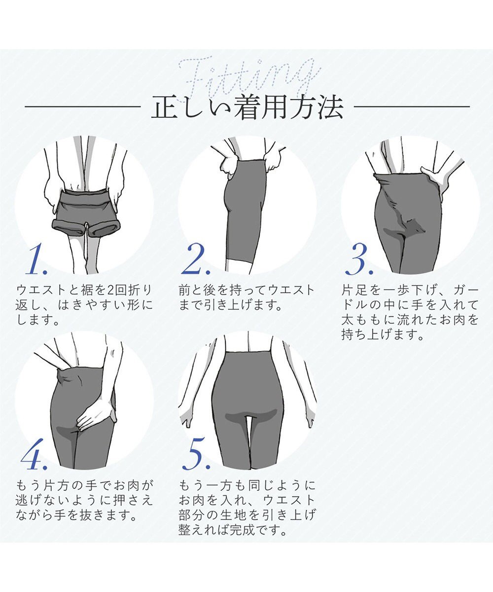 BRADELIS New York 【BRADELIS NewYork peace】おしりPラインヒップラップロングショーツ25 ブラデリス 