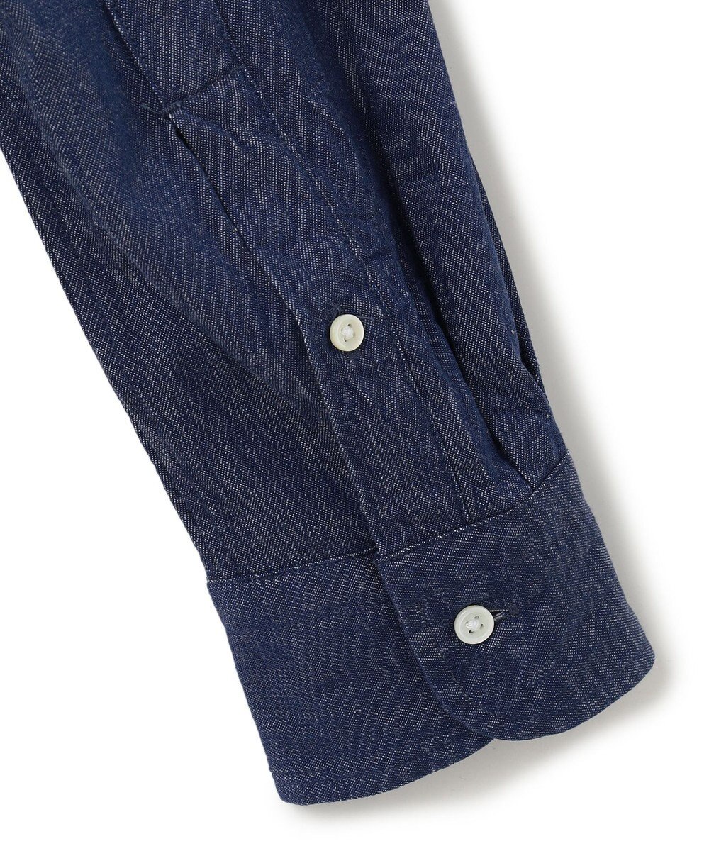 J.PRESS MEN デニムルックツイル ボタンダウンシャツ 