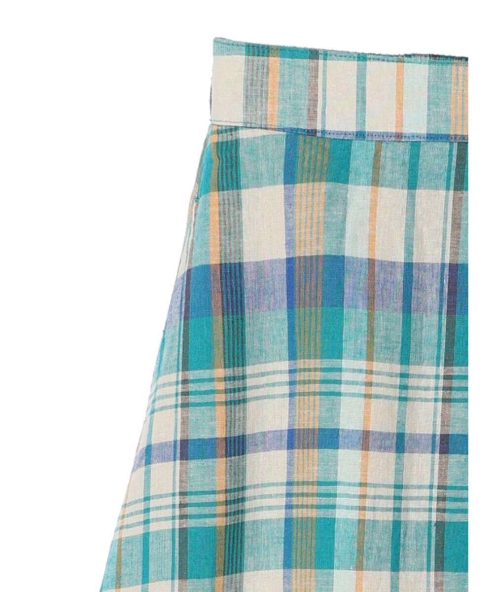 AMERICAN HOLIC ラップ風チェックスカート 