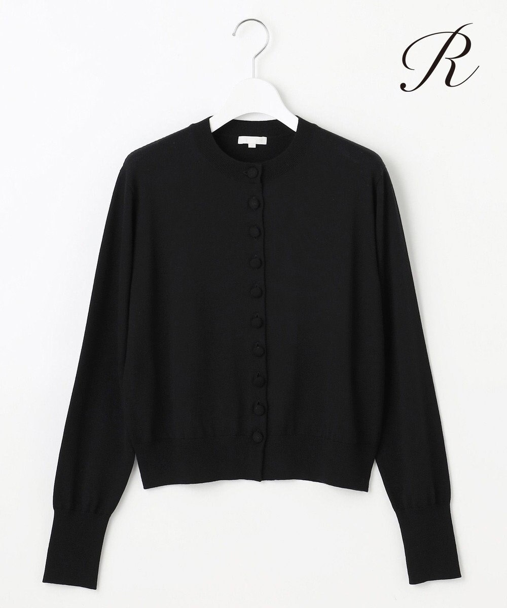 23区 【R(アール)】ファインウール ニットカーディガン 