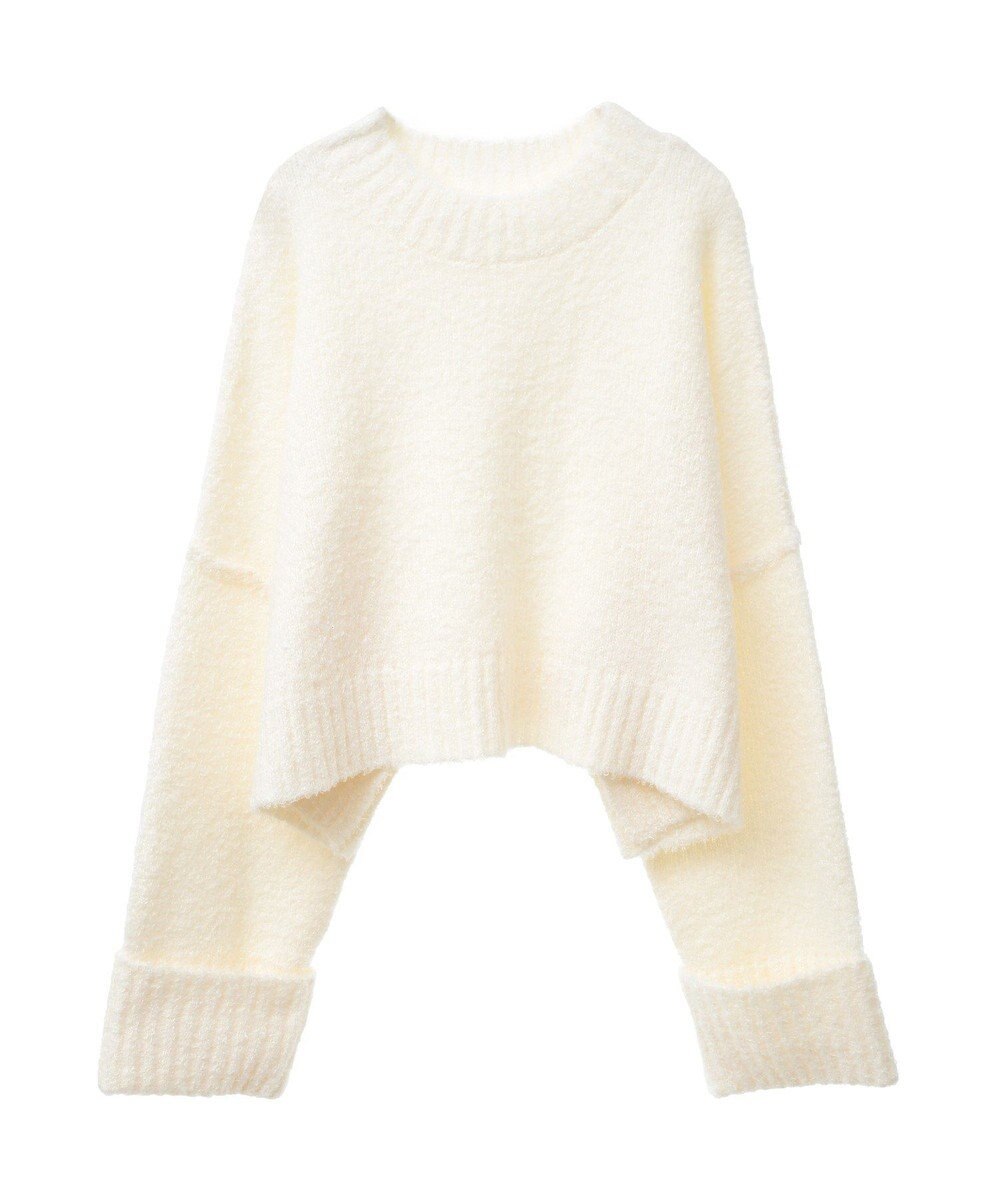 Green Parks ・Ｐｅｔｉｔ　Ｆｌｅｕｒ　ブークレワイドニット 