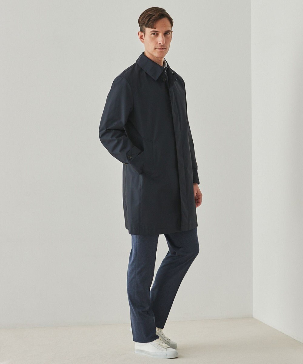 GOTAIRIKU 【防水/軽量/シワになりにくい】ラスタードビーメモリーラミネーションコート_ ステンカラー(24年モデル) 