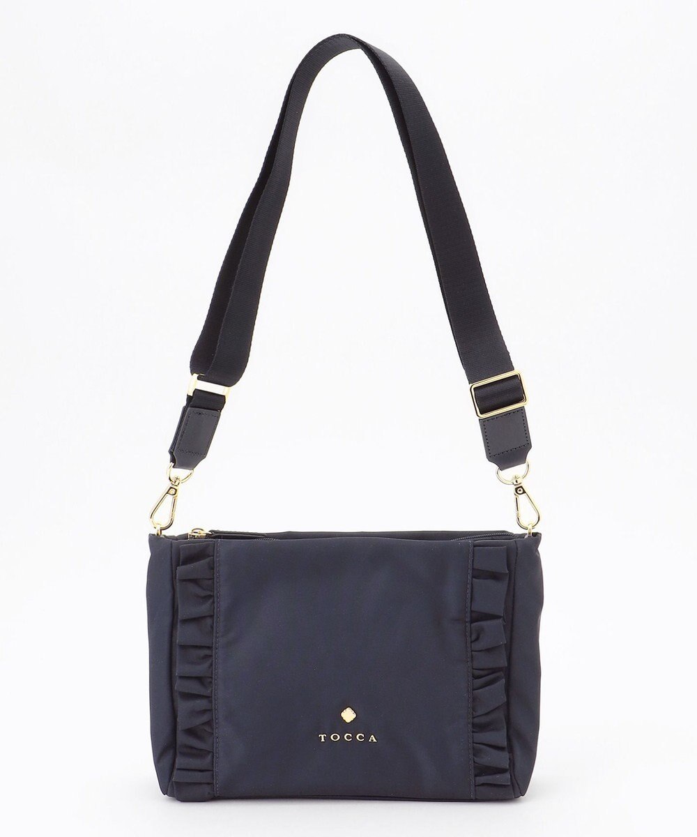 TOCCA 【撥水】TRIM WAVES POCHETTE ポシェットバッグ 
