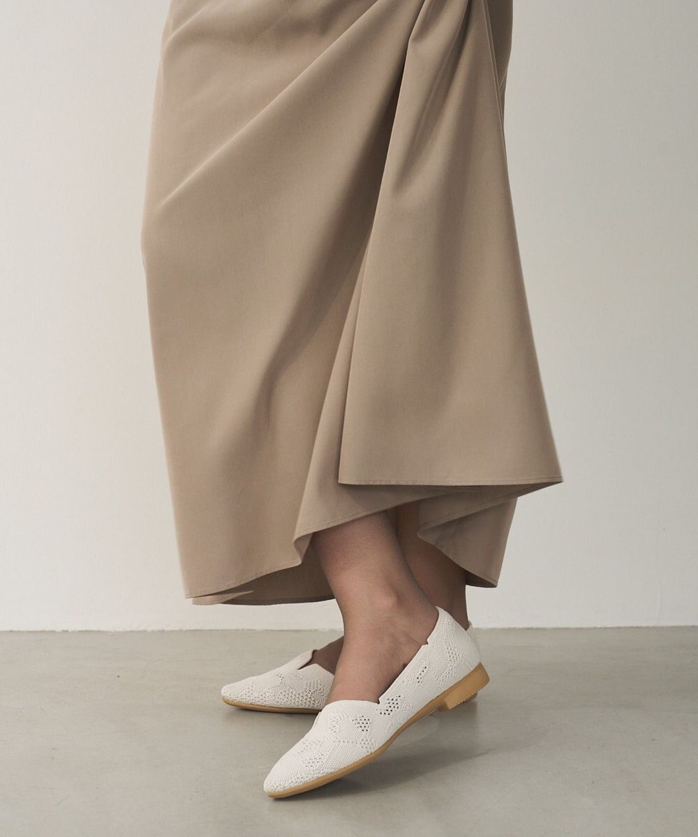 steppi ポインテッド レース パンプス 