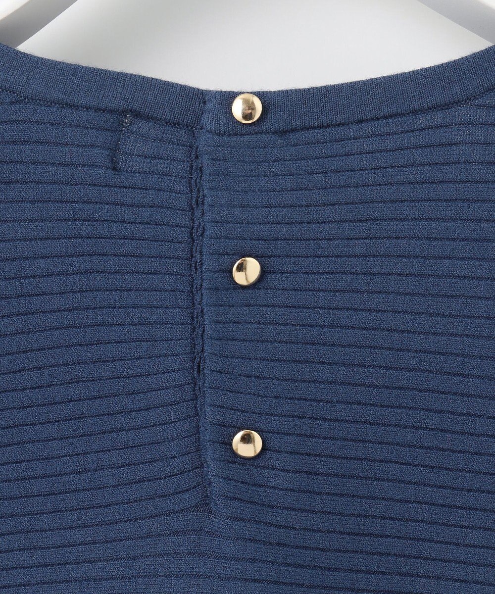 J.PRESS LADIES 【洗える】VIS/PE RIB ドルマンスリーブ ニット 