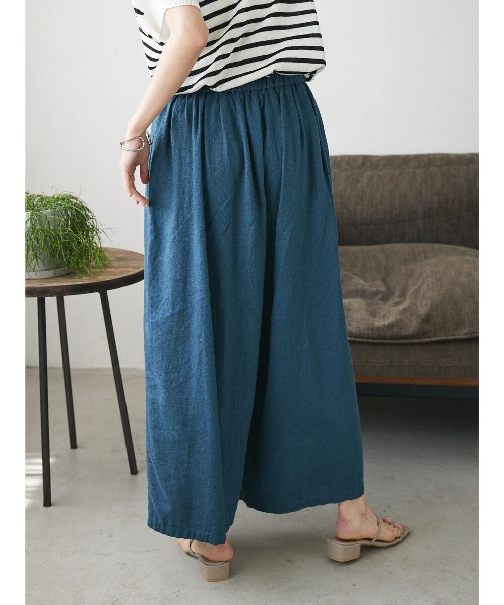CRAFT STANDARD BOUTIQUE 【キナリノ別注】リネンレーヨンワイドパンツ 