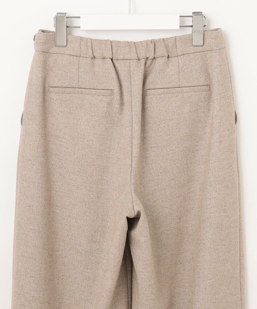 J.PRESS LADIES クラシカル ヘリンボーン セミワイド パンツ 