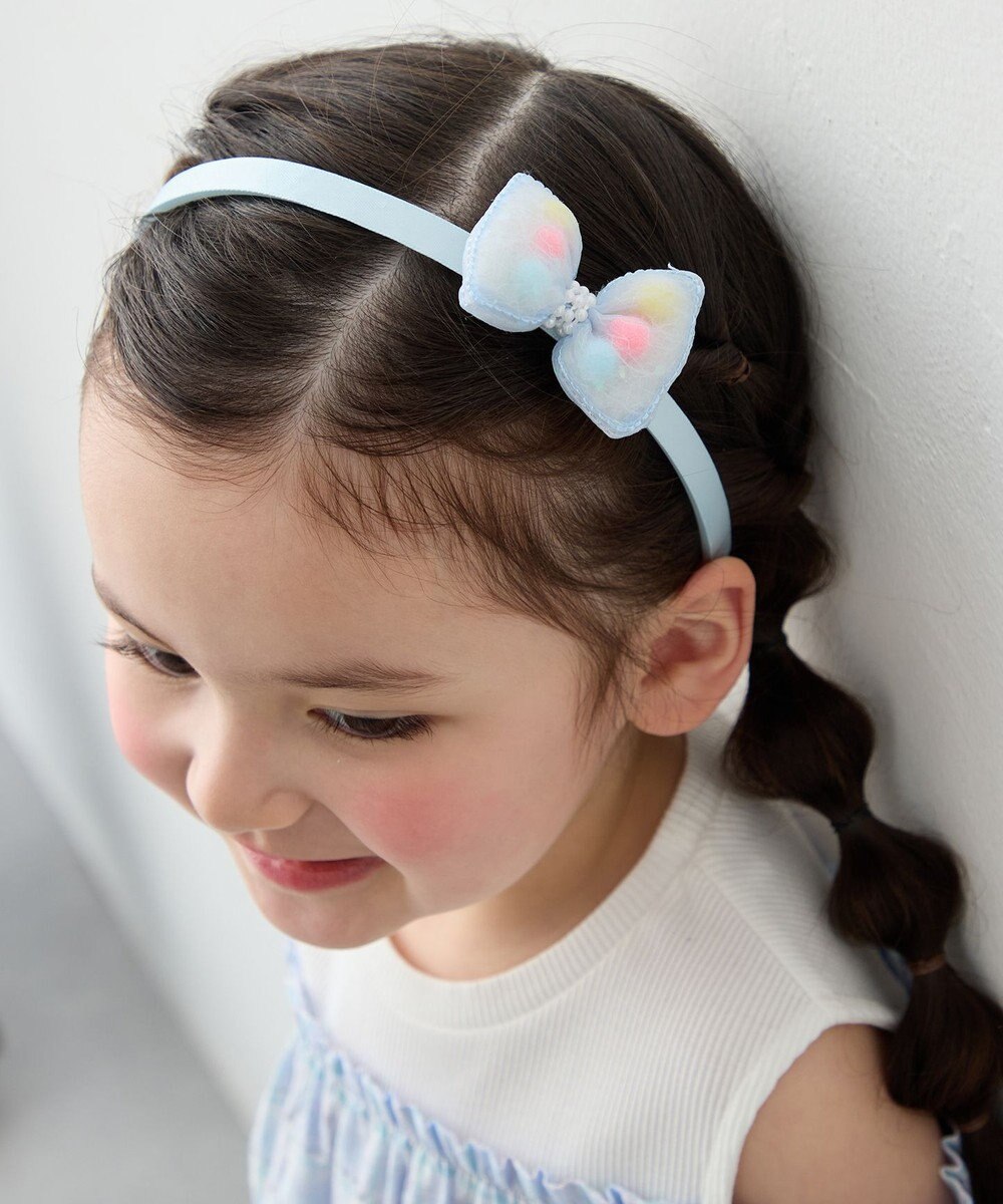 ANY KIDS プクプクリボンカチューシャ 