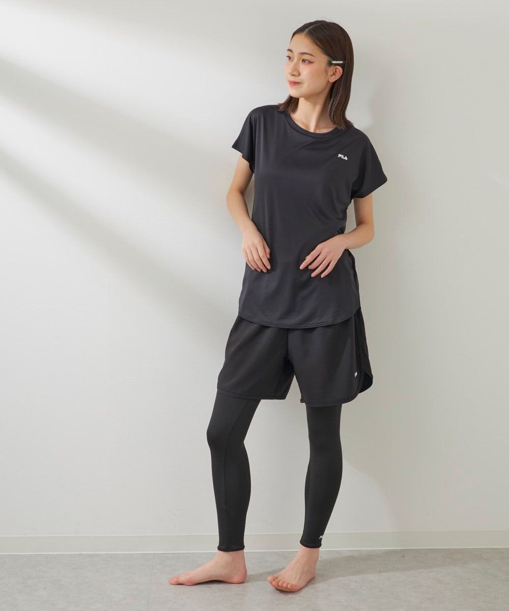 OP／FILA 【FILA】水陸両用フィットネスウェア 3点セット 