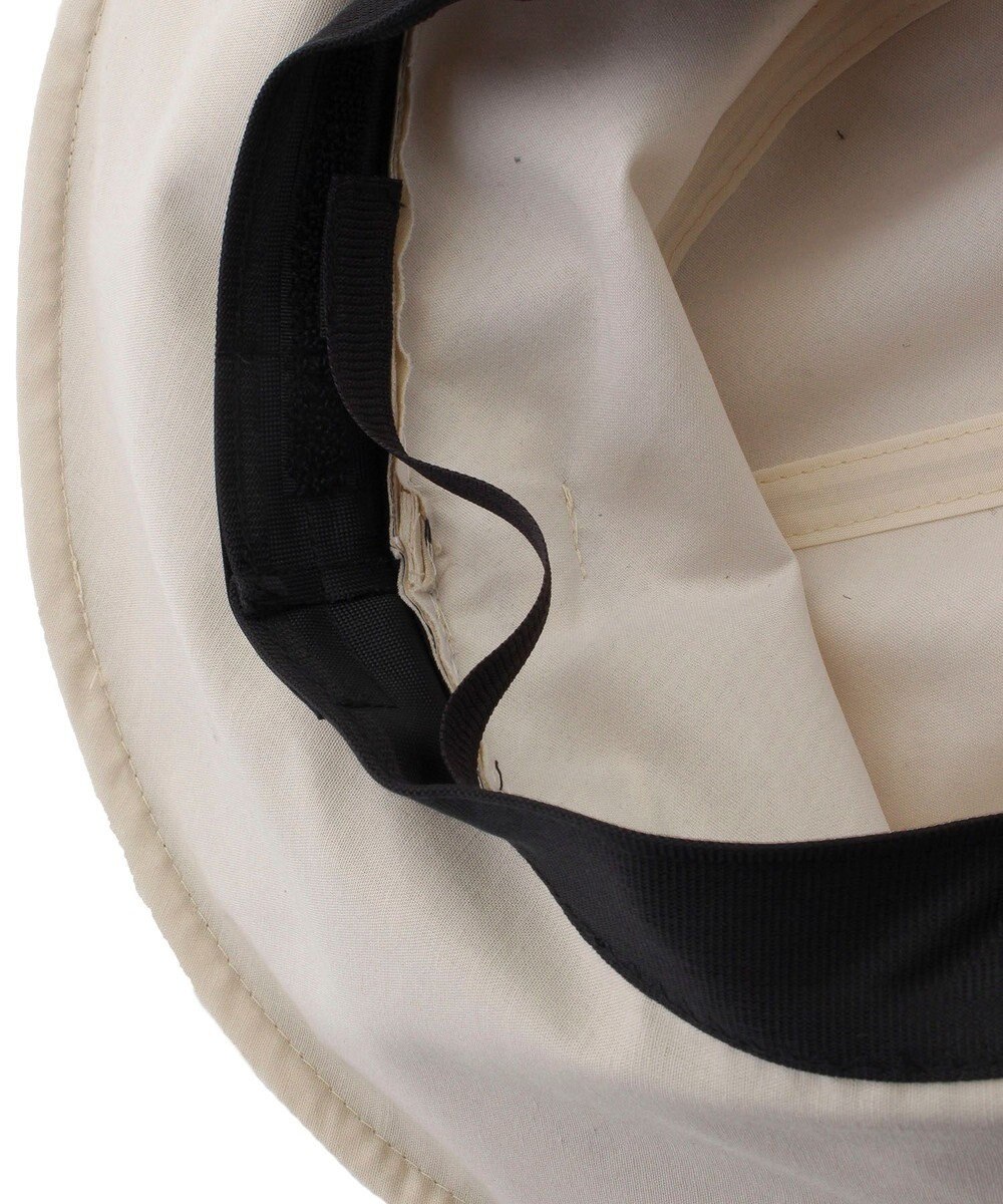 MOONBAT 【遮光100％/遮熱/UV】HIROKO KOSHINO(ヒロコ コシノ)遮光 ビッグリボンハット 帽子 広つば ゆったりMサイズ 手洗い可能/サイズ調整可能/日本製 