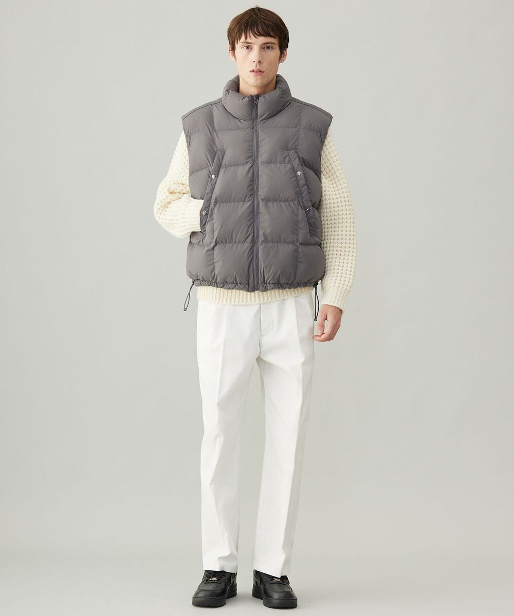 UNFILO MENS 【男女兼用】ウールポップコーン クルーネック ニット 