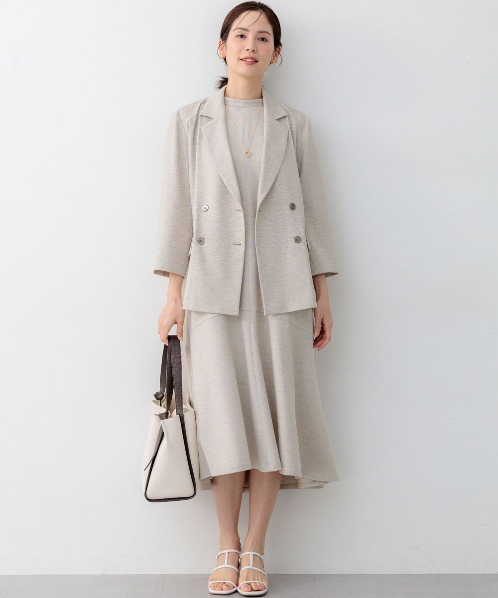 組曲 ライトリネンライク ジャケット 