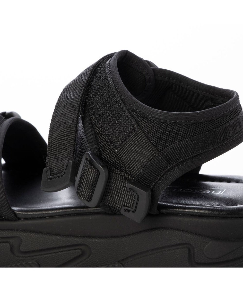 MODE ET JACOMO <noyau>トリプルベルクロ厚底スポーツサンダル 