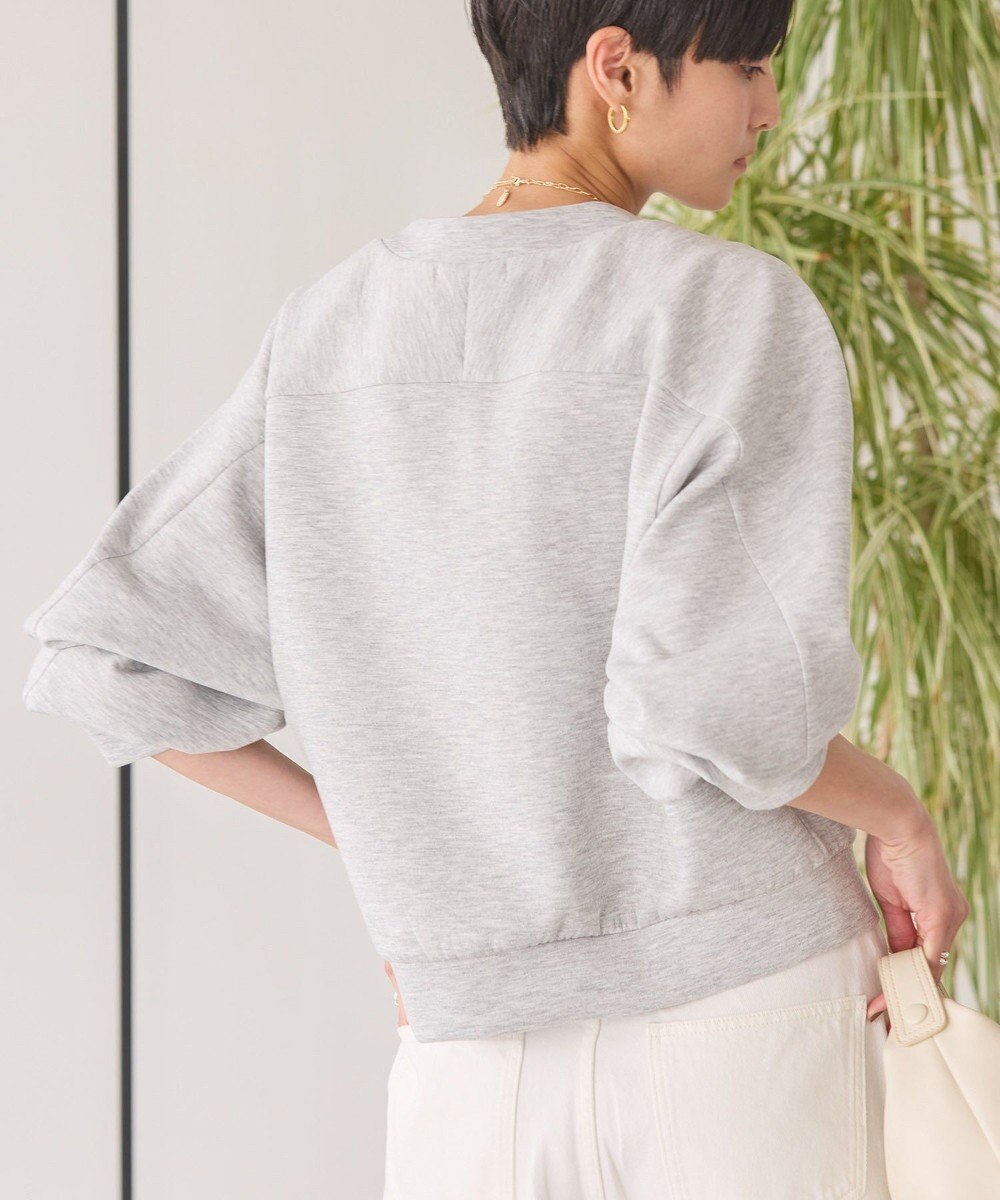 AMERICAN HOLIC ポンチクルーネックカーディガン 