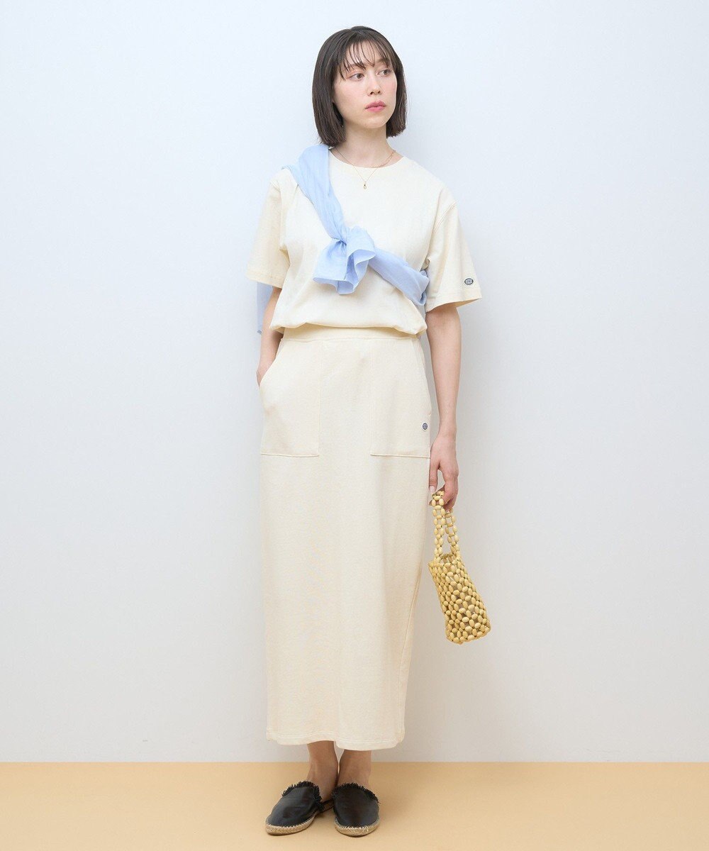 AMERICAN HOLIC DISCUS パウダーブリーチ加工Tシャツ 