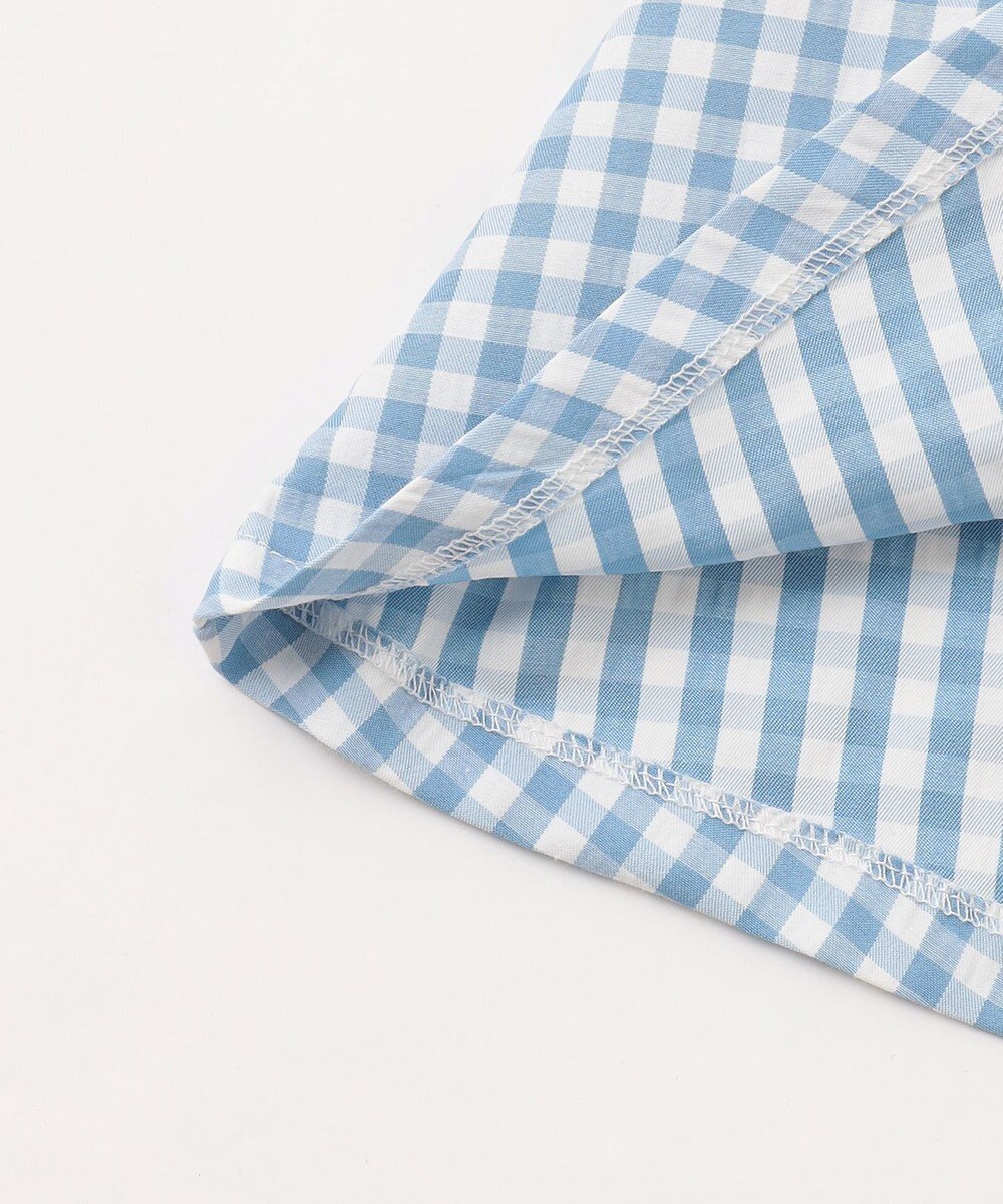 組曲 KIDS 【80-90㎝】ギンガム セットアップ 