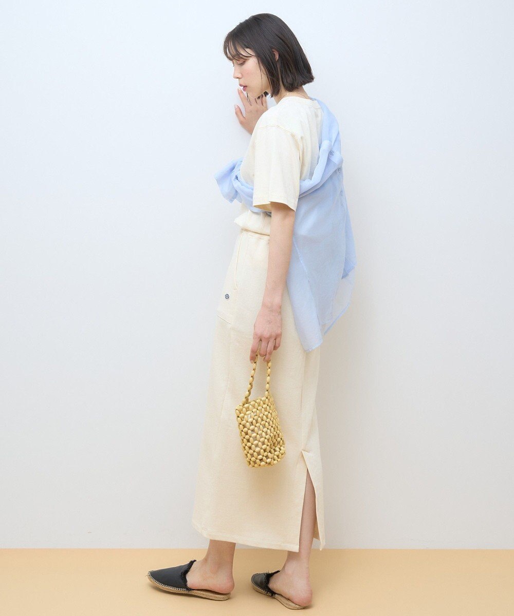 AMERICAN HOLIC DISCUS パウダーブリーチ加工Tシャツ 