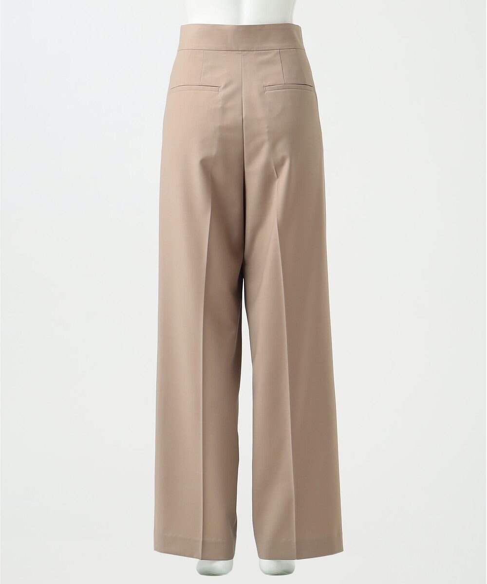 23区 【R(アール)】ウールトロストレッチ ワイドパンツ 