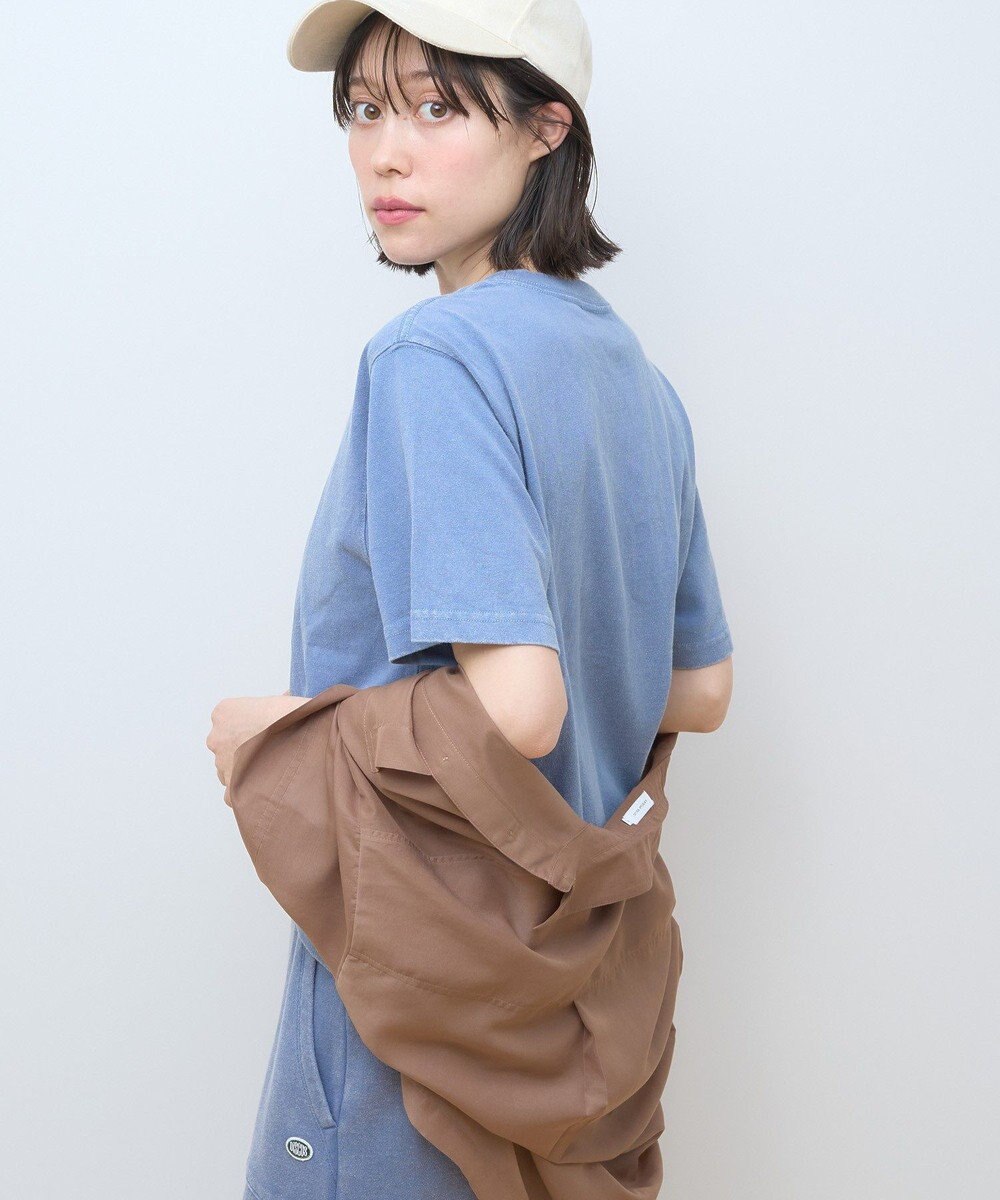 AMERICAN HOLIC DISCUS パウダーブリーチ加工Tシャツ 