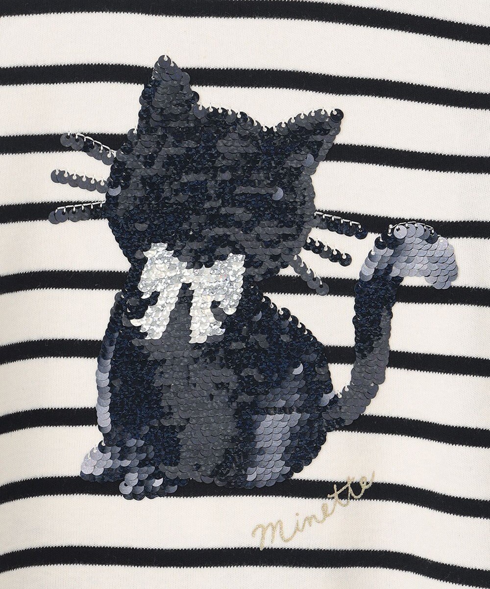 ANY KIDS ミラクルスパンコール 長袖 Tシャツ 