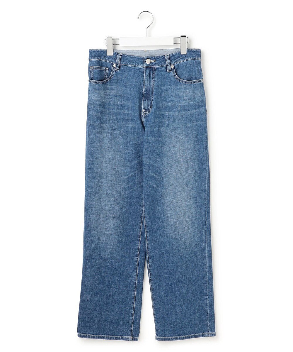 ICB 【先行予約】 ライトストレッチデニム ストレートパンツ 