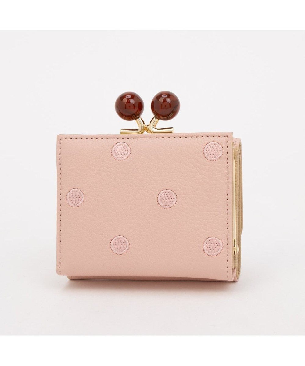 UNBILLION ペルケ perche / アクリル玉三つ折りミニサイフ 