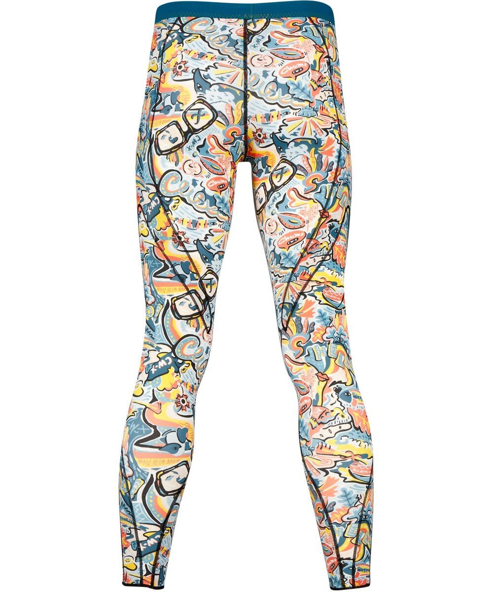 CW-X 【MEN】 CW-X 【CHUMS (チャムス)コラボ】 メンズスポーツタイツ ひざの負荷・運動時の筋肉の疲労を軽減 ロング丈 ジョギング ウォーキング メンズ LNO310 /ワコール 