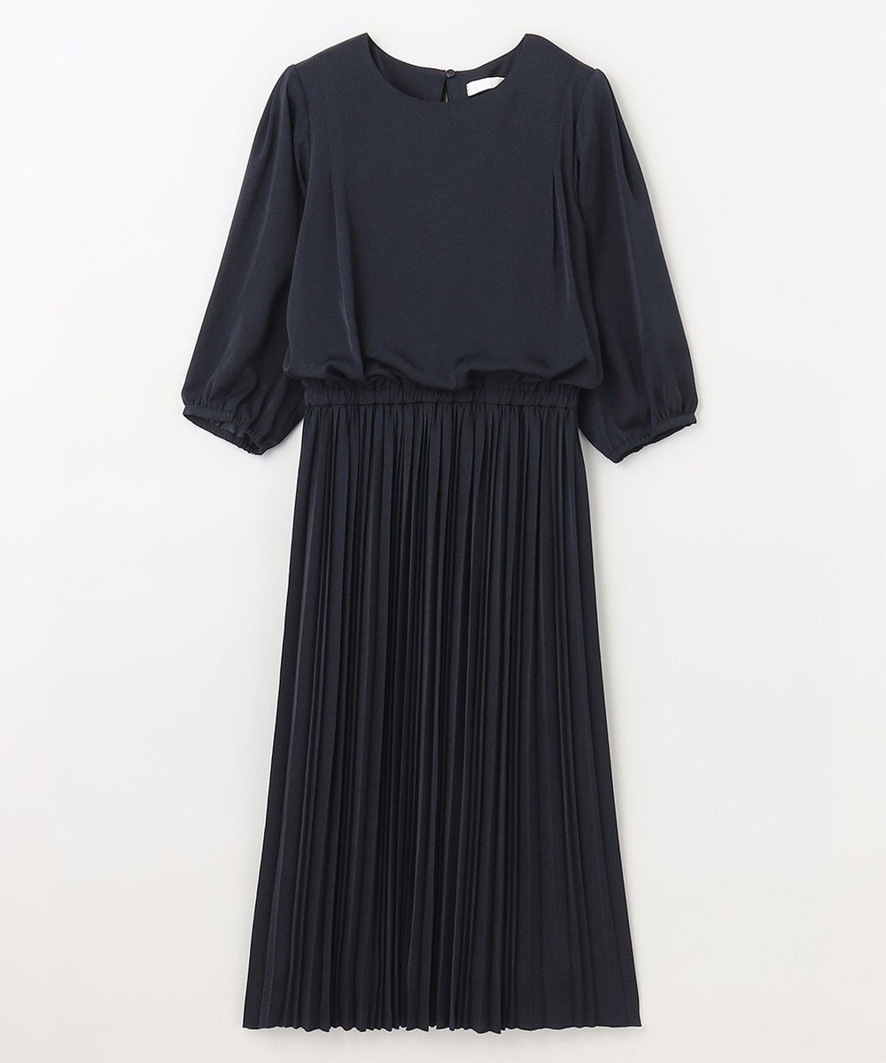 ANY 【洗える・ウエストゴム】セレモニープリーツワンピース 