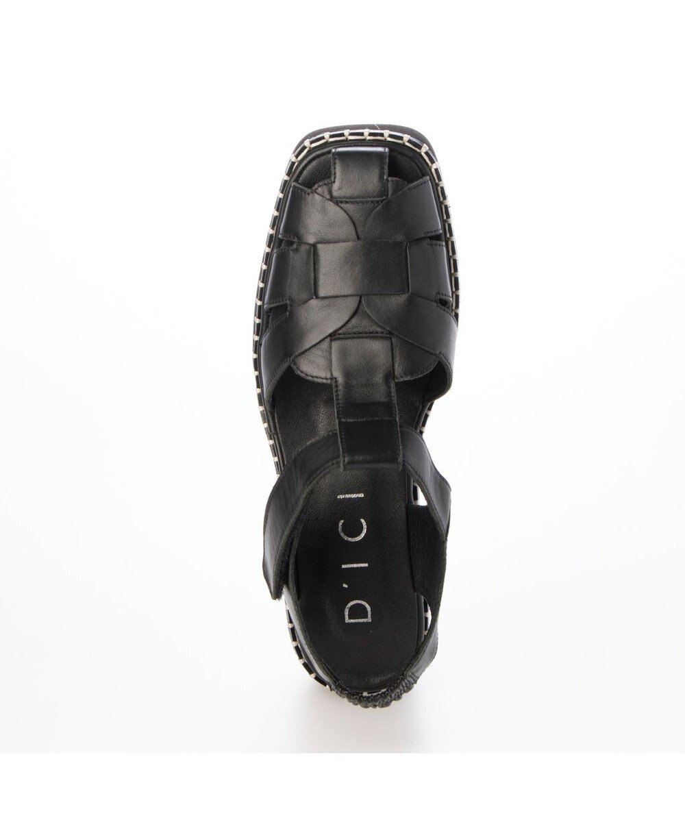 MODE ET JACOMO <D'ICI>ボリュームソールグルカサンダル 