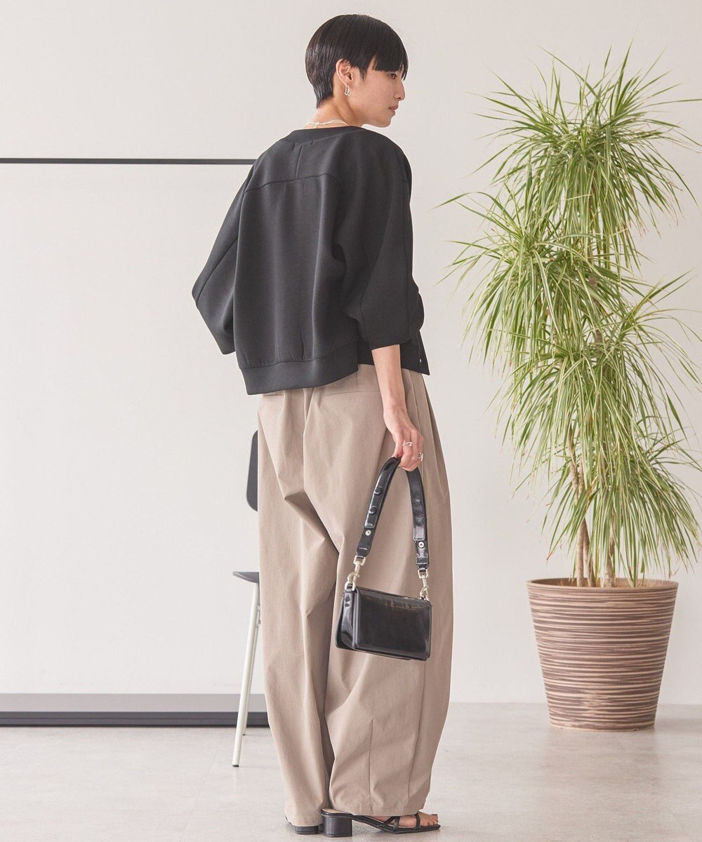 AMERICAN HOLIC ポンチクルーネックカーディガン 