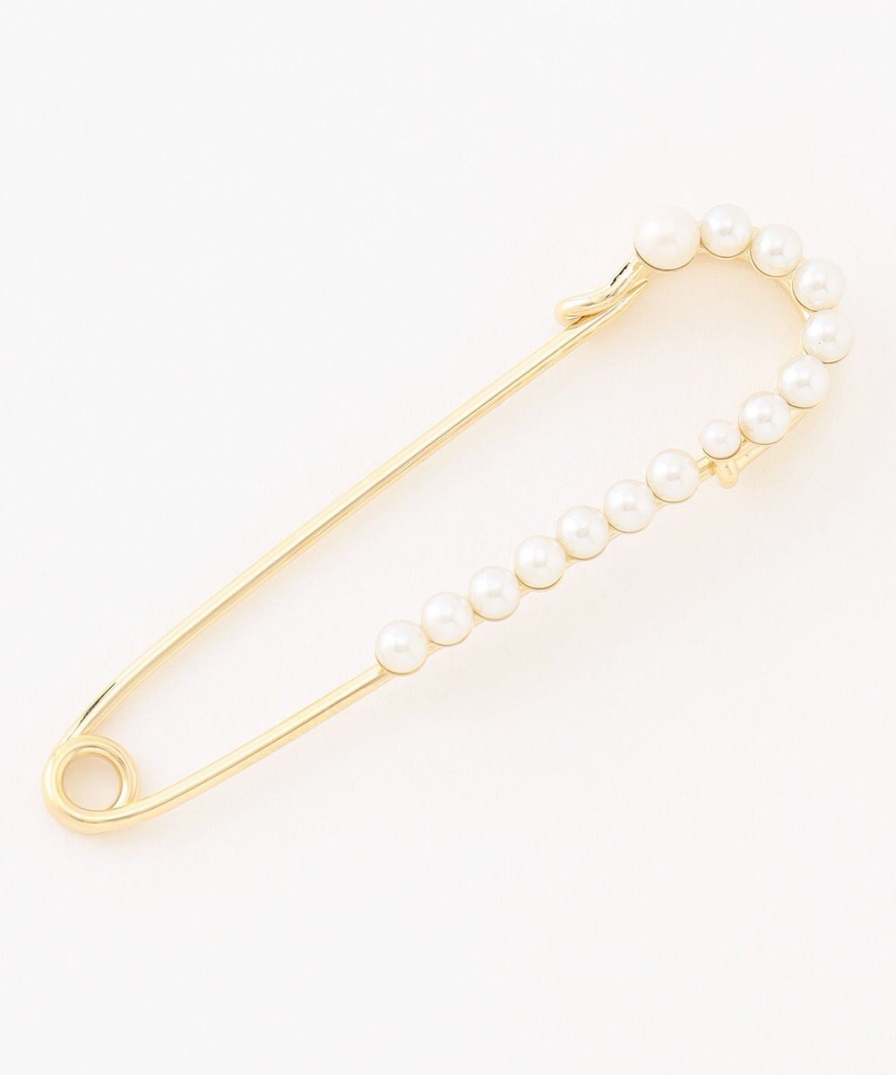 J.PRESS LADIES パール キルトピン 