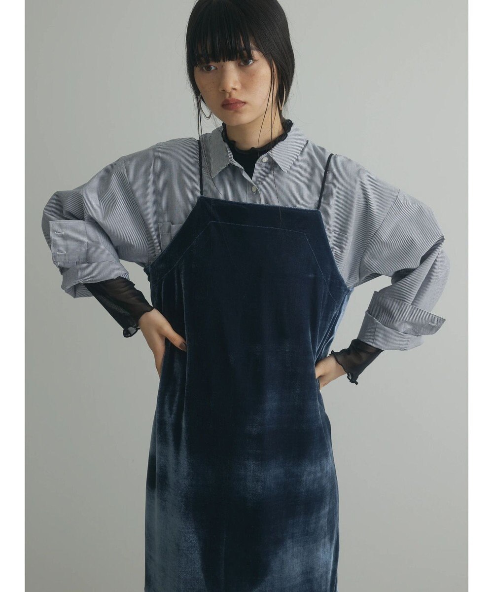 Green Parks armonia．ベロアキャミワンピース 