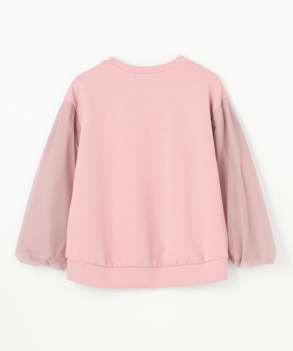 ANY L 【洗濯機可】チュールコンビダンボールプルオーバー 