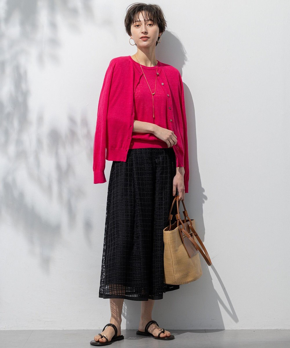 23区 【Oggi8月号掲載】ドロップ ラリエット ネックレス 