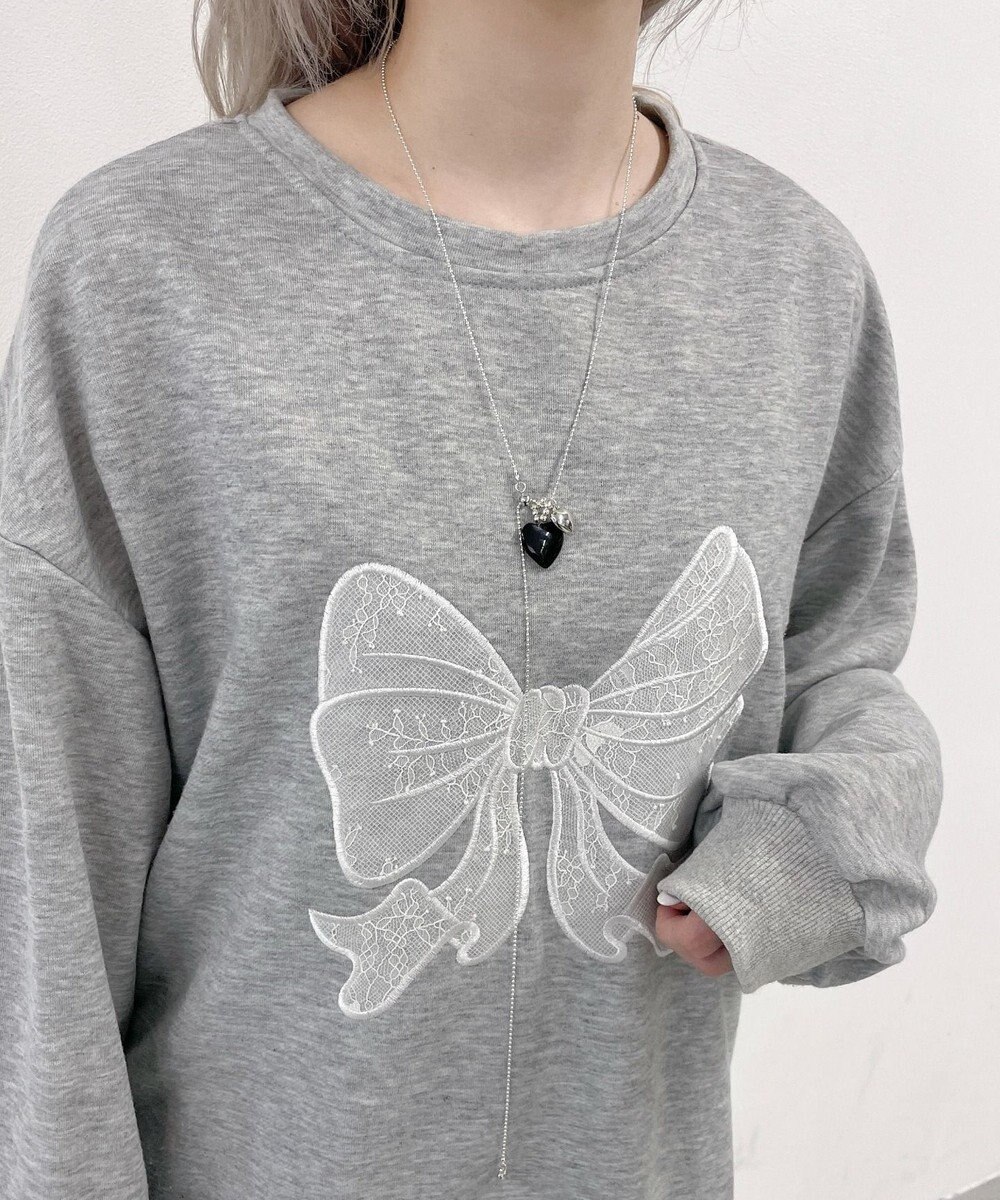 WEGO L2Pクリアハートモチーフネックレス 