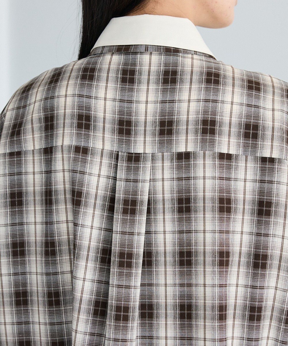 CRAFT STANDARD BOUTIQUE レイヤードライクチェックシャツ 