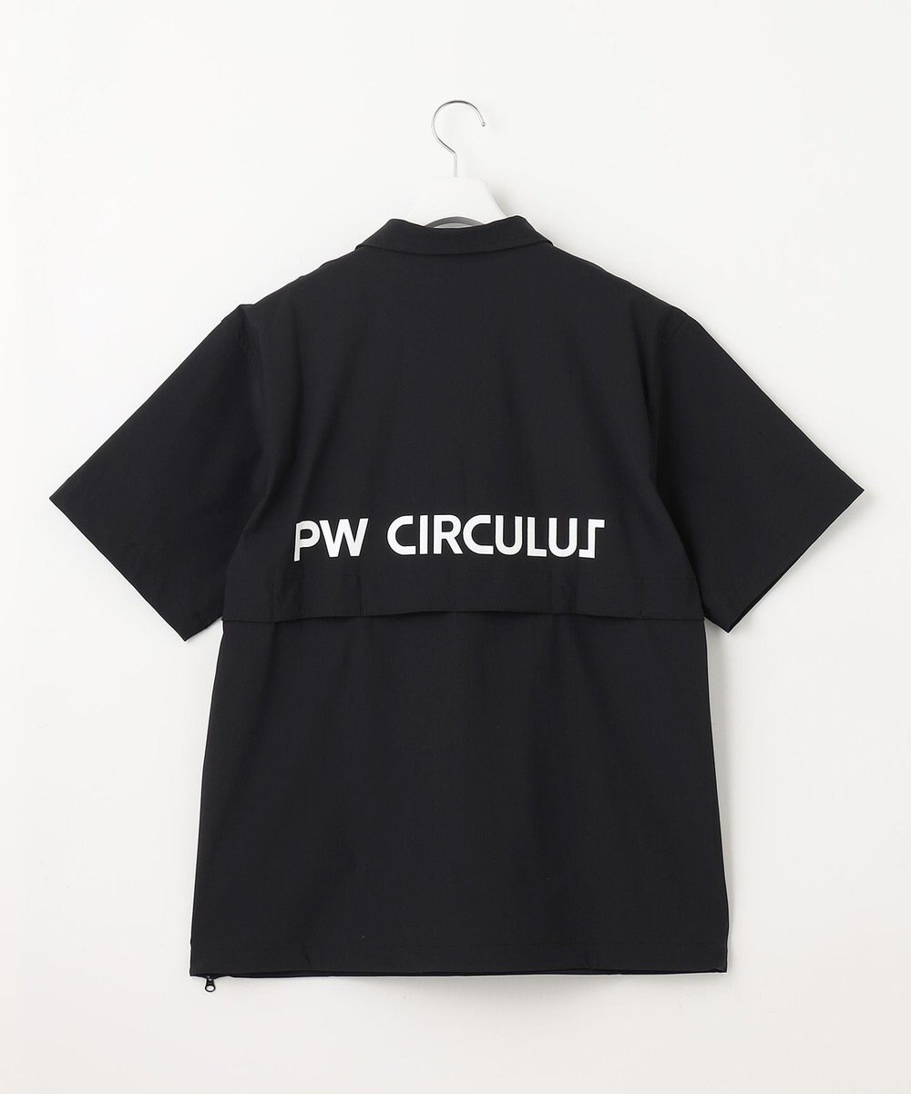 PW CIRCULUS 【機能性素材 TM ICE 使用】【MEN】ハーフジップ シャツ 