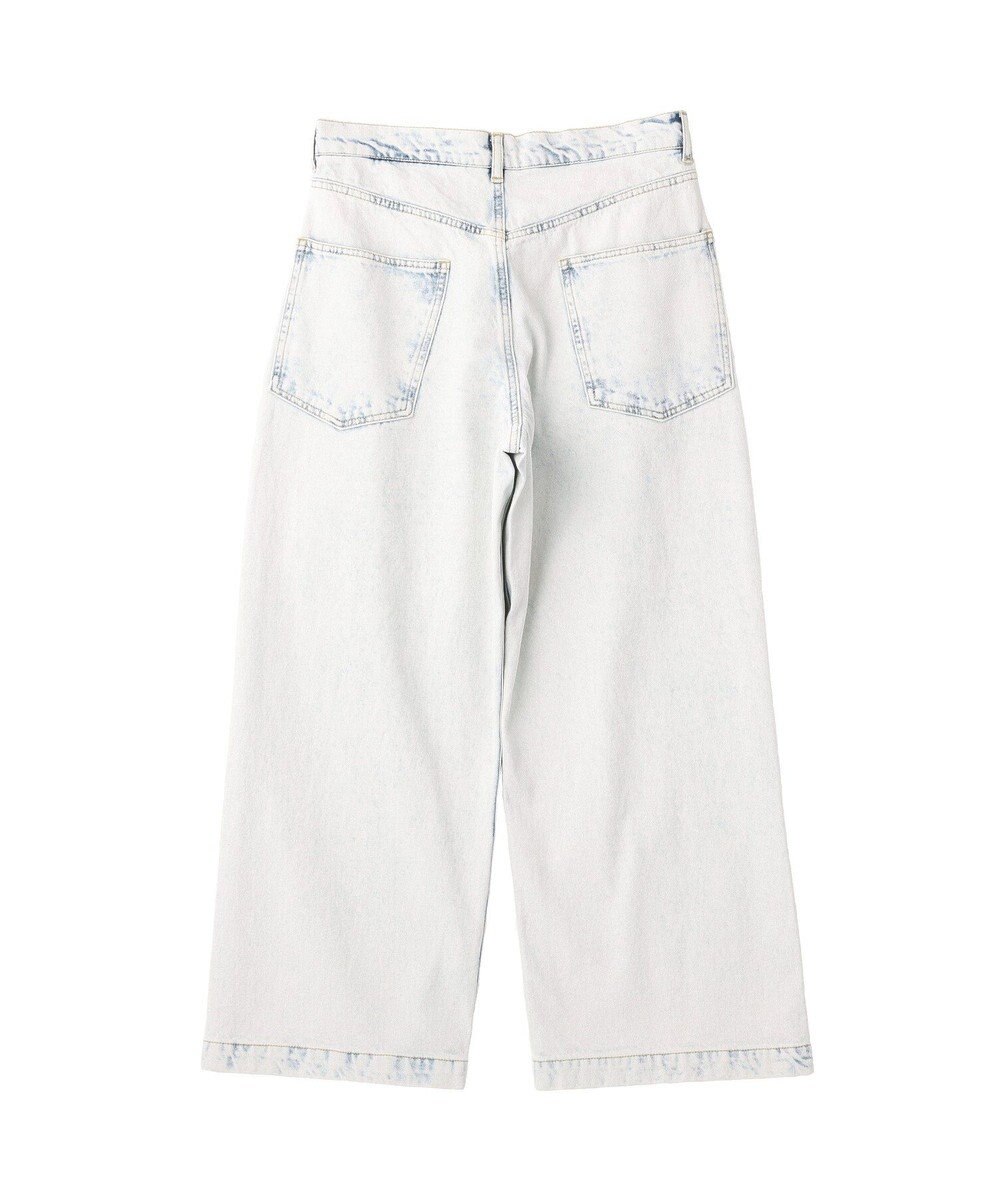 CRAFT STANDARD BOUTIQUE ハイブリーチケミカル加工デニムワイドパンツ 