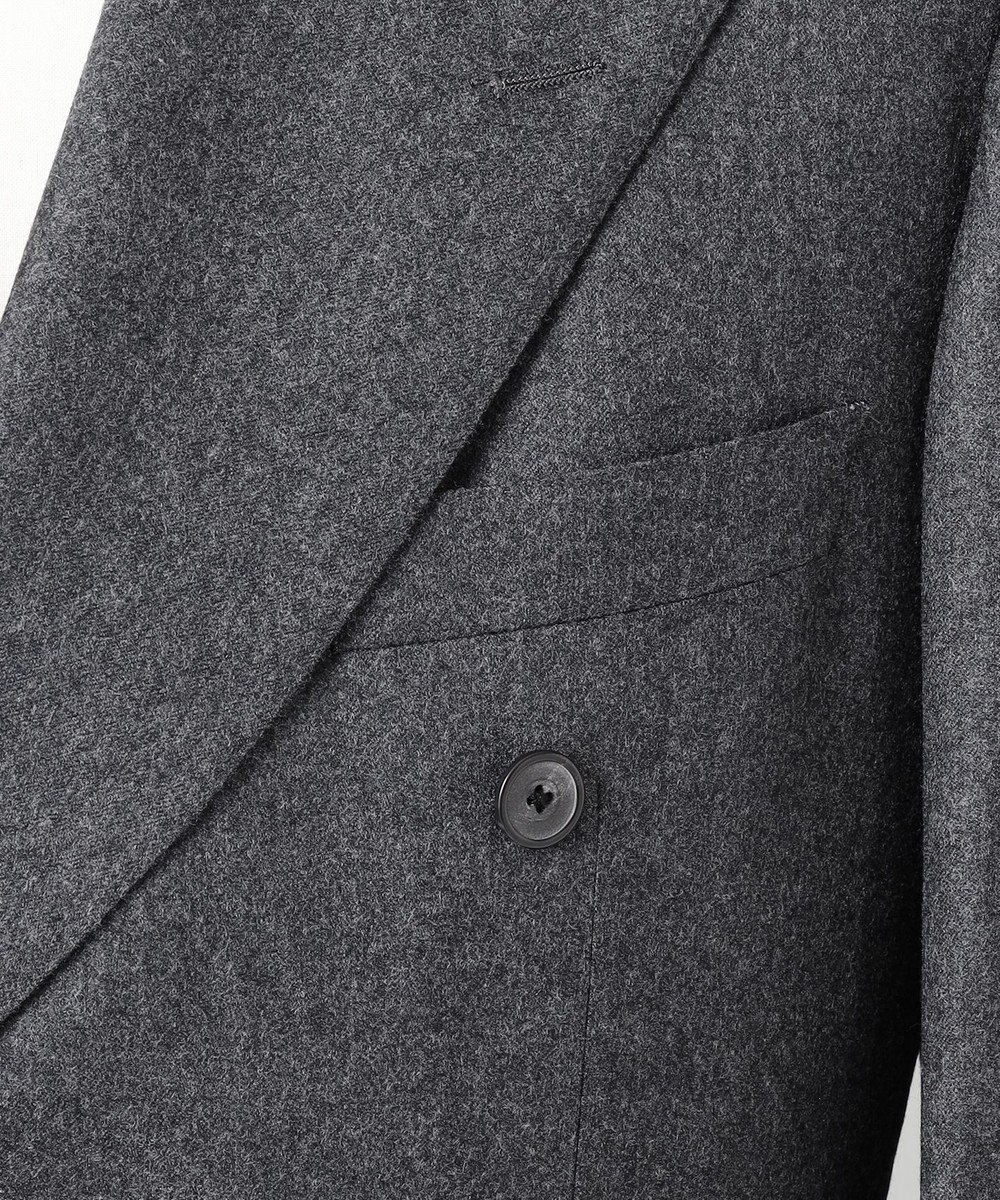 GOTAIRIKU 【CANONICO】サキソニー Super 120's ダブルブレストスーツ 