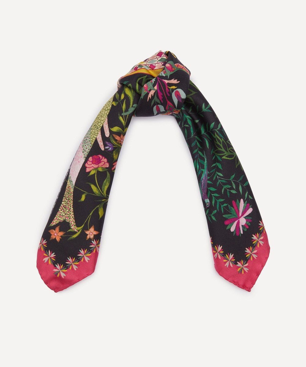 LIBERTY. ストールン ハート シルクスカーフ 45 