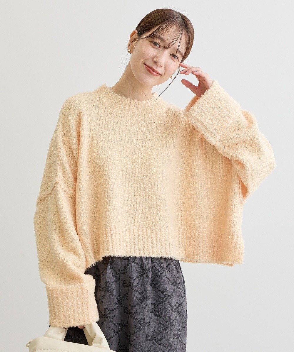 Green Parks ・Ｐｅｔｉｔ　Ｆｌｅｕｒ　ブークレワイドニット 