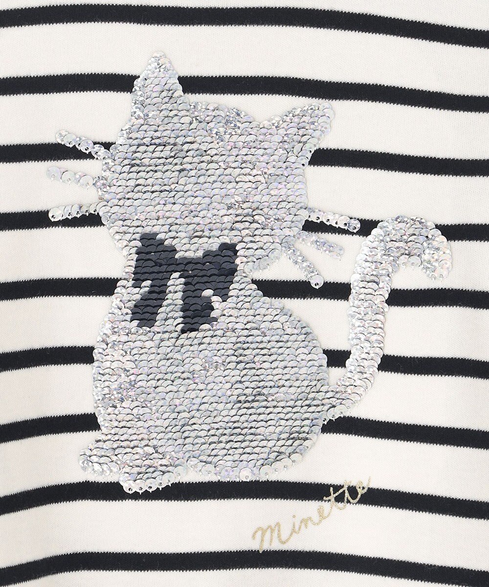 ANY KIDS ミラクルスパンコール 長袖 Tシャツ 